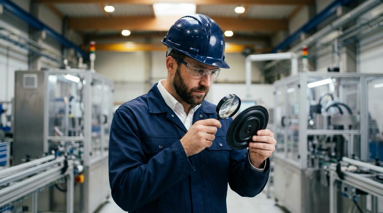 Custom rubber diaphragm manufacturer — DS Techno Rubber Chennai