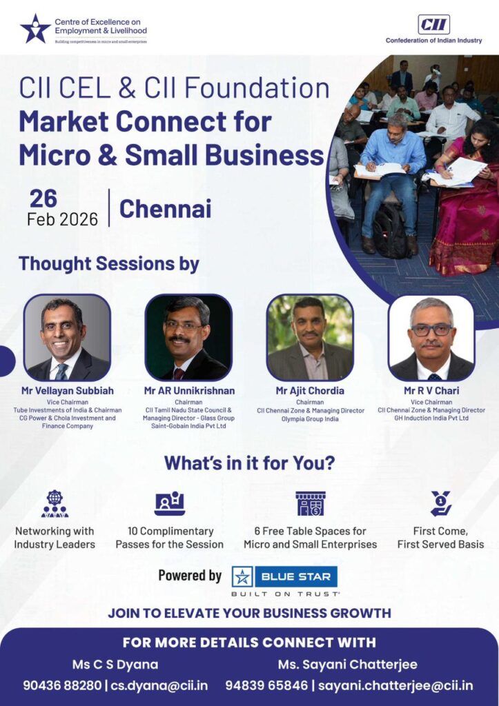 CII Chennai Event 2026