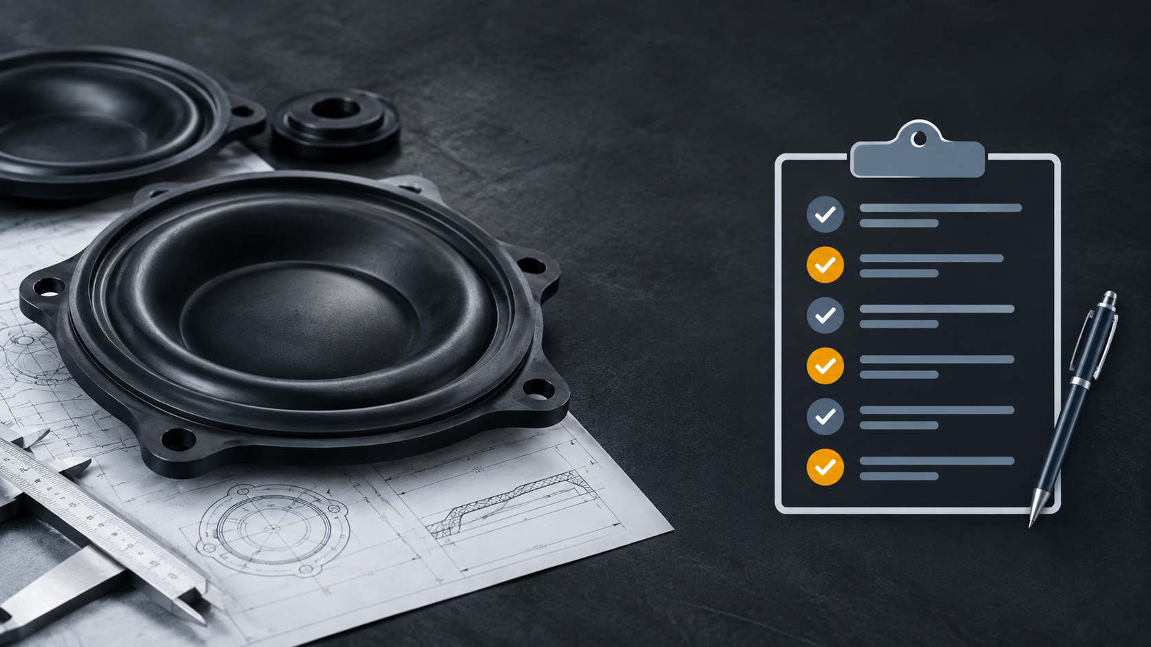 Procurement checklist for selecting a custom rubber diaphragm manufacturer