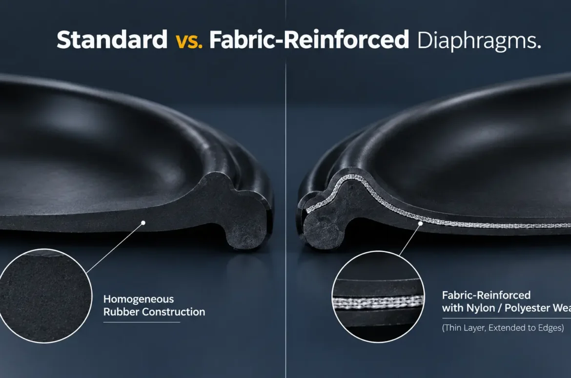 Standard vs Fabric Reinforced Diaphragms Comparison