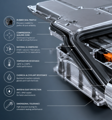 Why EV Manufacturers Are Rethinking Rubber Seal Specs for Battery Packs